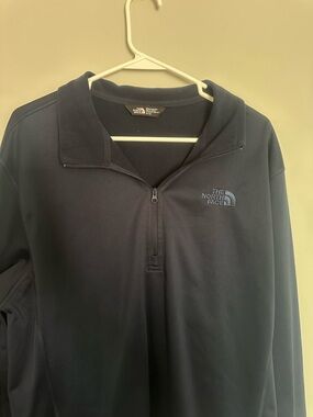 The North Face Navy Quarter-Zip Pullover